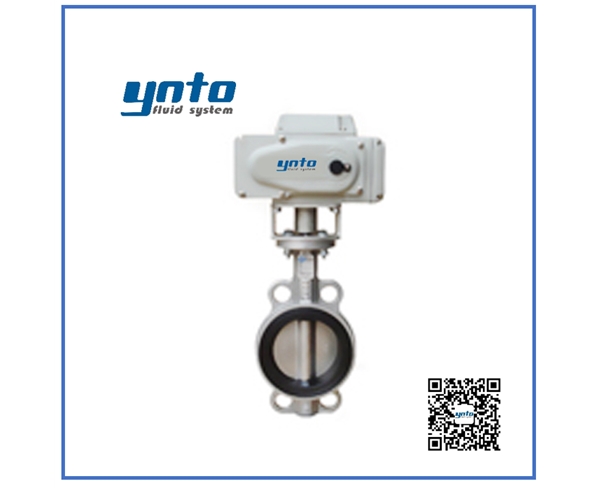 電動(dòng)鑄鋁蝶閥(對(duì)夾式無(wú)靠背)?D97A1X-10/16?