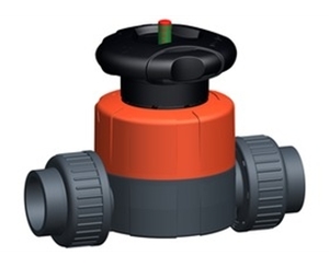 +GF+514型隔膜閥,PVC-U 帶NPT內(nèi)螺紋承插端