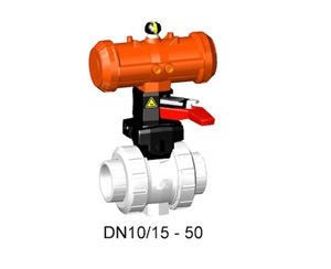 +GF+ 230型氣動球閥 PVC-C FO(常開)
